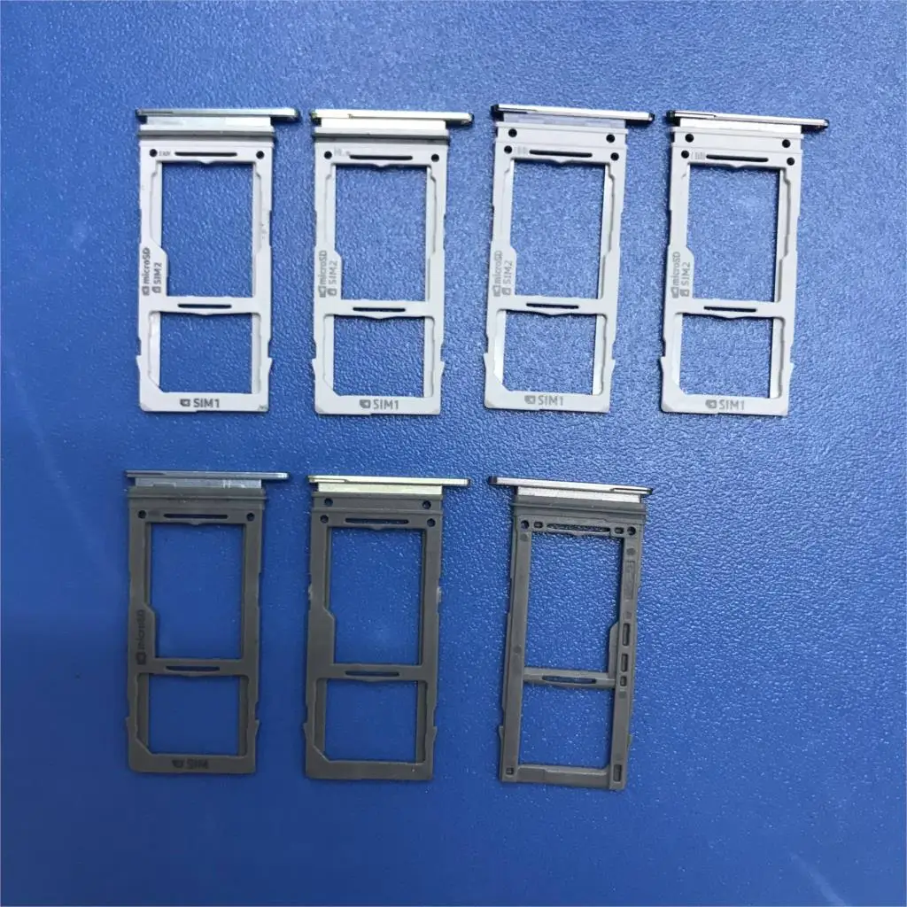 

SIM Tray Holder SD Card Reader Slot Adapter for Samsung Galaxy S10 S10+ plus G973 G975