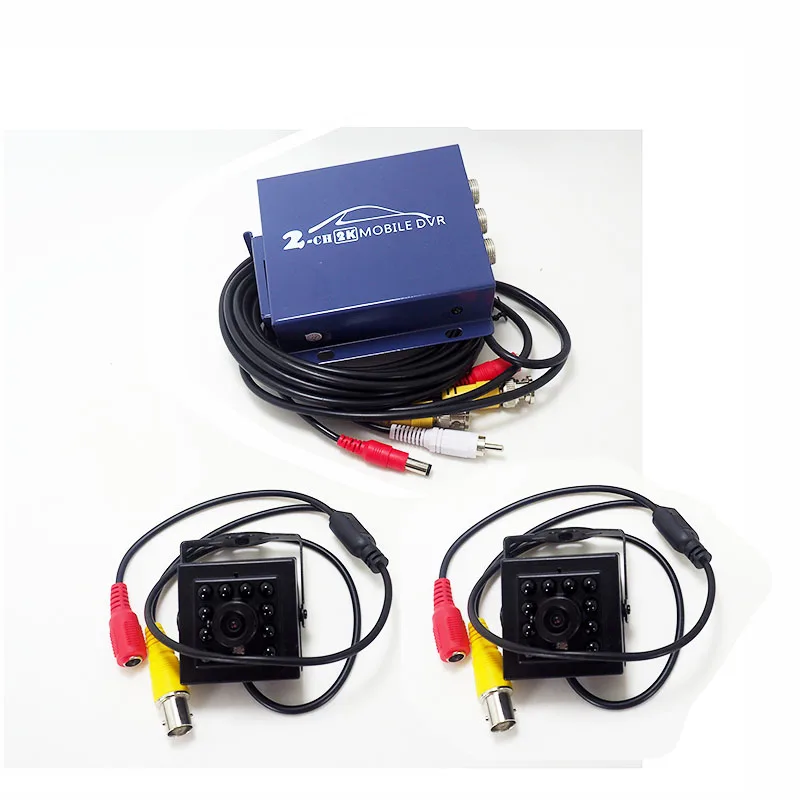 TAOCAN680 2CH DVR система видеонаблюдения 2 шт AHD мини камера ночного видения s 2CH камера безопасности AHD CCTV DVR 1200TVL комплект видеонаблюдения