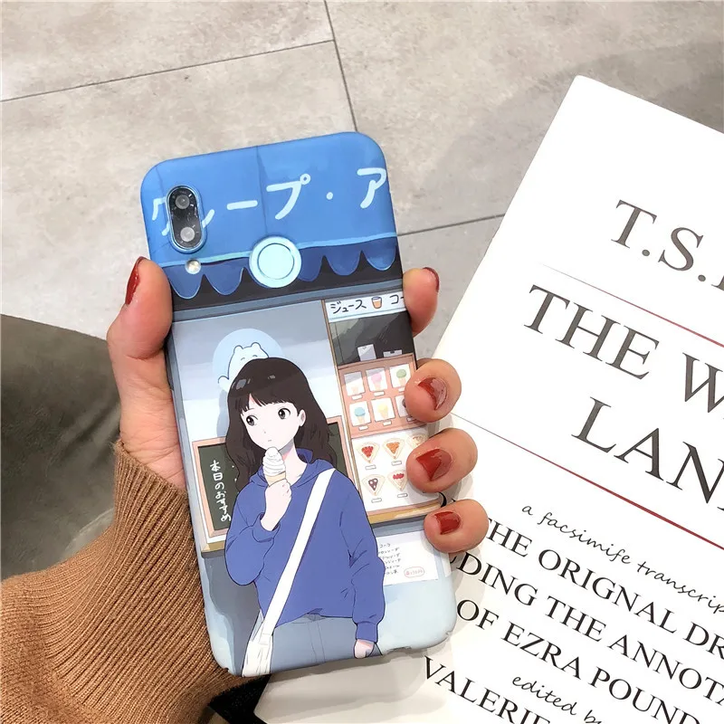 Чехол LANCHE для Xiaomi Redmi Note 7 xiaomi mi 8 9 se lite 6X милый жесткий пластиковый тонкий чехол