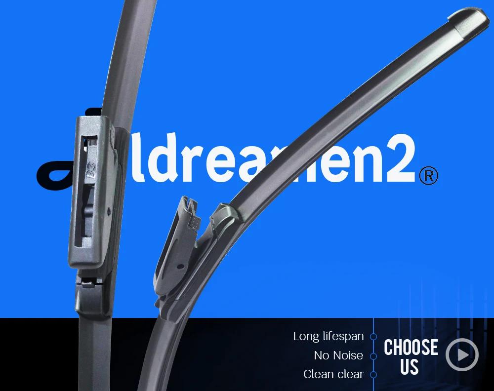 Buildreamen2 2 X автомобильные аксессуары Щетка стеклоочистителя спереди ветровое стекло резиновый стеклоочиститель для Lada Xray подходит штык