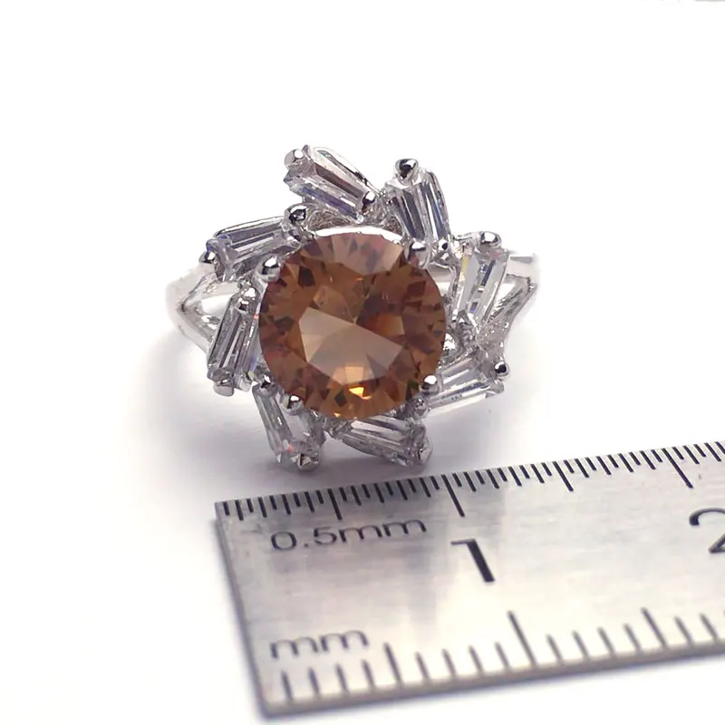 CSJ новый дизайн Zultanite кольцо 8 мм создан сультанит изменение цвета ювелирные