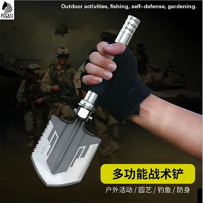 CS новый стиль профессиональная Военная Тактическая многофункциональная лопата