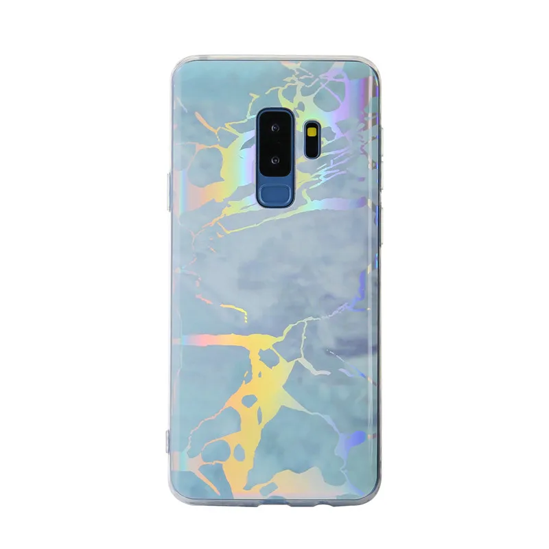 Для Samsung note 9 Galaxy s8 Plus s9 s7 модный мраморный чехол подставка для Sumsung 8 позолоченный