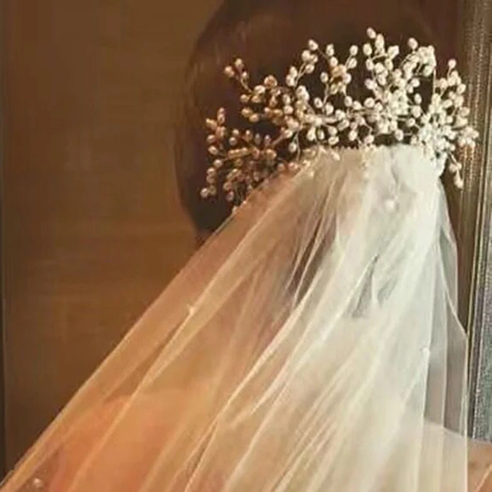 AINAMEISI 2019 новый свадебный гребень шпилька для невесты ручной работы жемчуг цветок