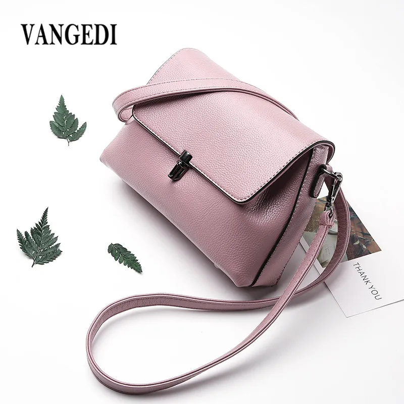 Из искусственной кожи милые сумки Для женщин Курьерские Сумки багет через плечо