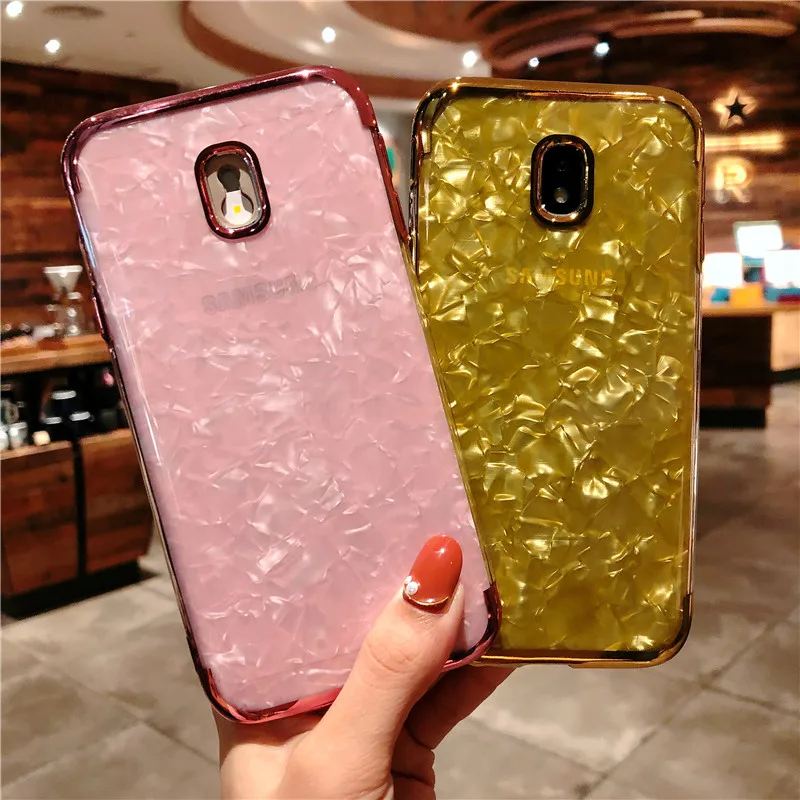 Glitter Marble TPU Case For Samsung Galaxy J5 J7 Pro 2017 S9 Plus S10 Lite S8 S7 Edge Note 9 J4 J6 A5 A6 A7 A8 2018 Phone Cover |