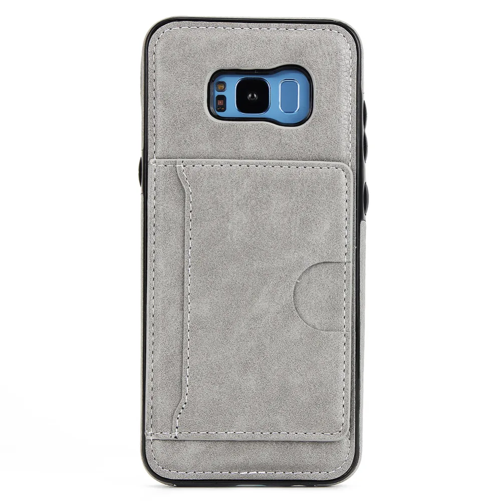 Прочный искусственная кожа флип Бумажник чехол для Samsung Galaxy S8 телефон Чехол