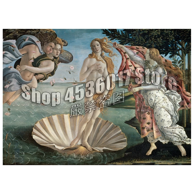 Birth of Venus Diamond Painting Cross Stitch Embroidery 5D Diy Mosaic Fantasy People Full Rhinestones Gift Art | Дом и сад