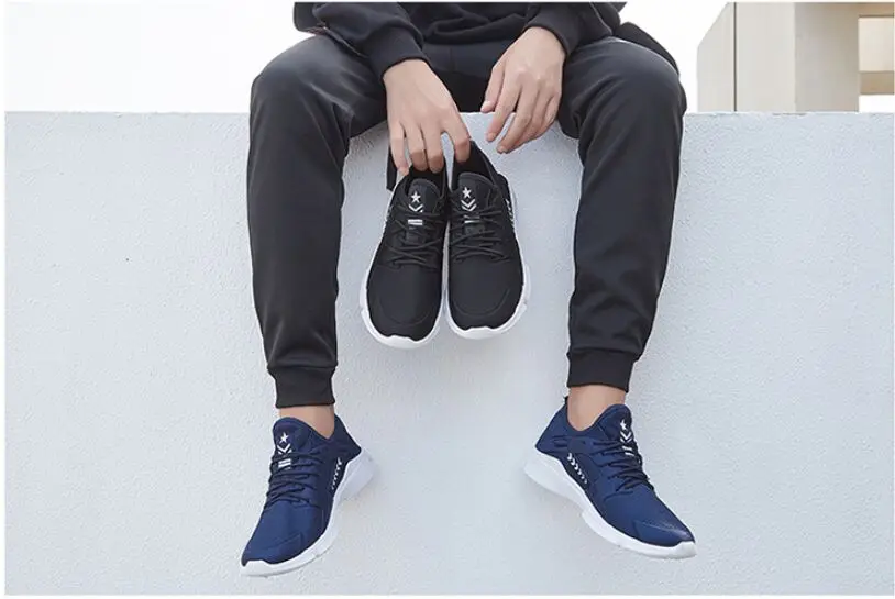 ONKE Новые популярные Стильные мужские кроссовки спортивная обувь на шнуровке