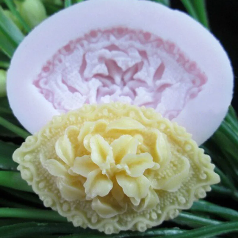 1 шт. форма для лилии силиконовые формы торта 3D мыльные трафарет инструменты