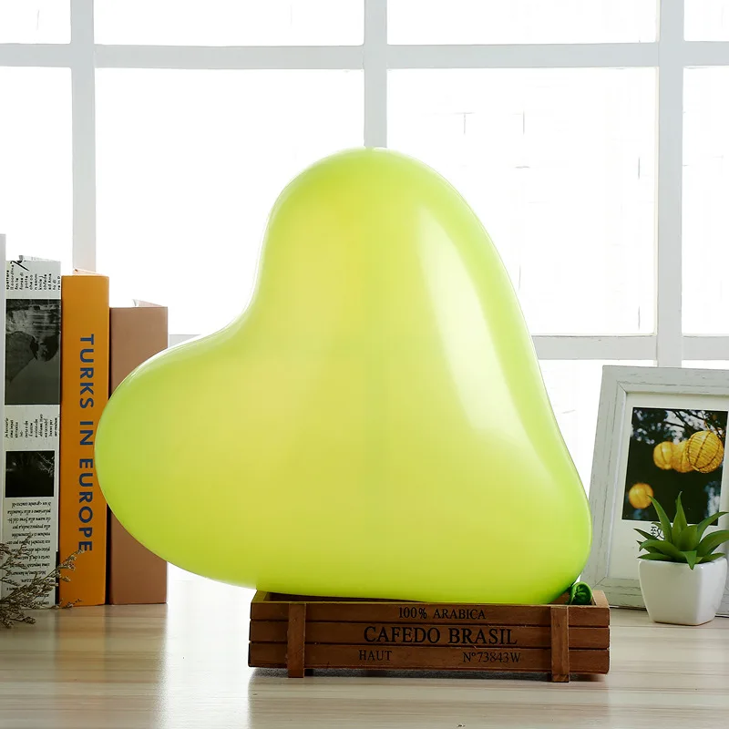 Сердце острые шары Свадебные украшения Воздушные детский душ День Рождения