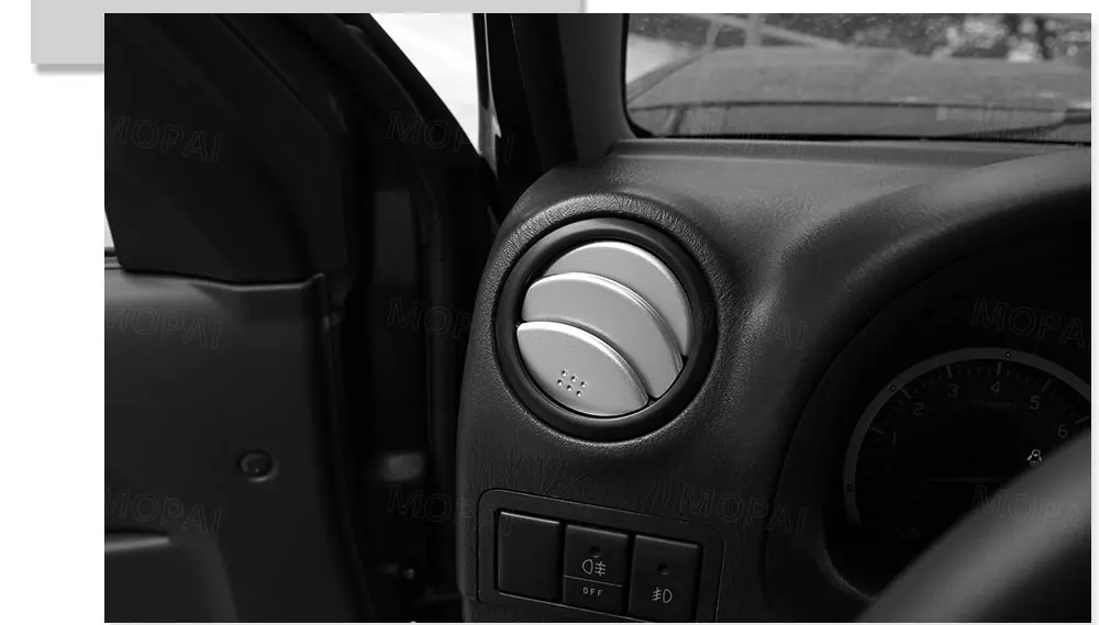Автомобильные наклейки MOPAI для Suzuki jimny на 2007 градусов, автомобильные кондиционеры на выходе, декоративная крышка для Suzuki jimny, автомобильные аксессуары