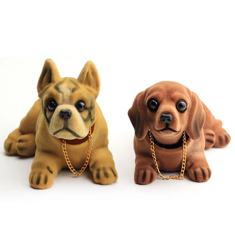 Голова собака автомобиль приборная панель кукла Авто встряхивающаяся голова