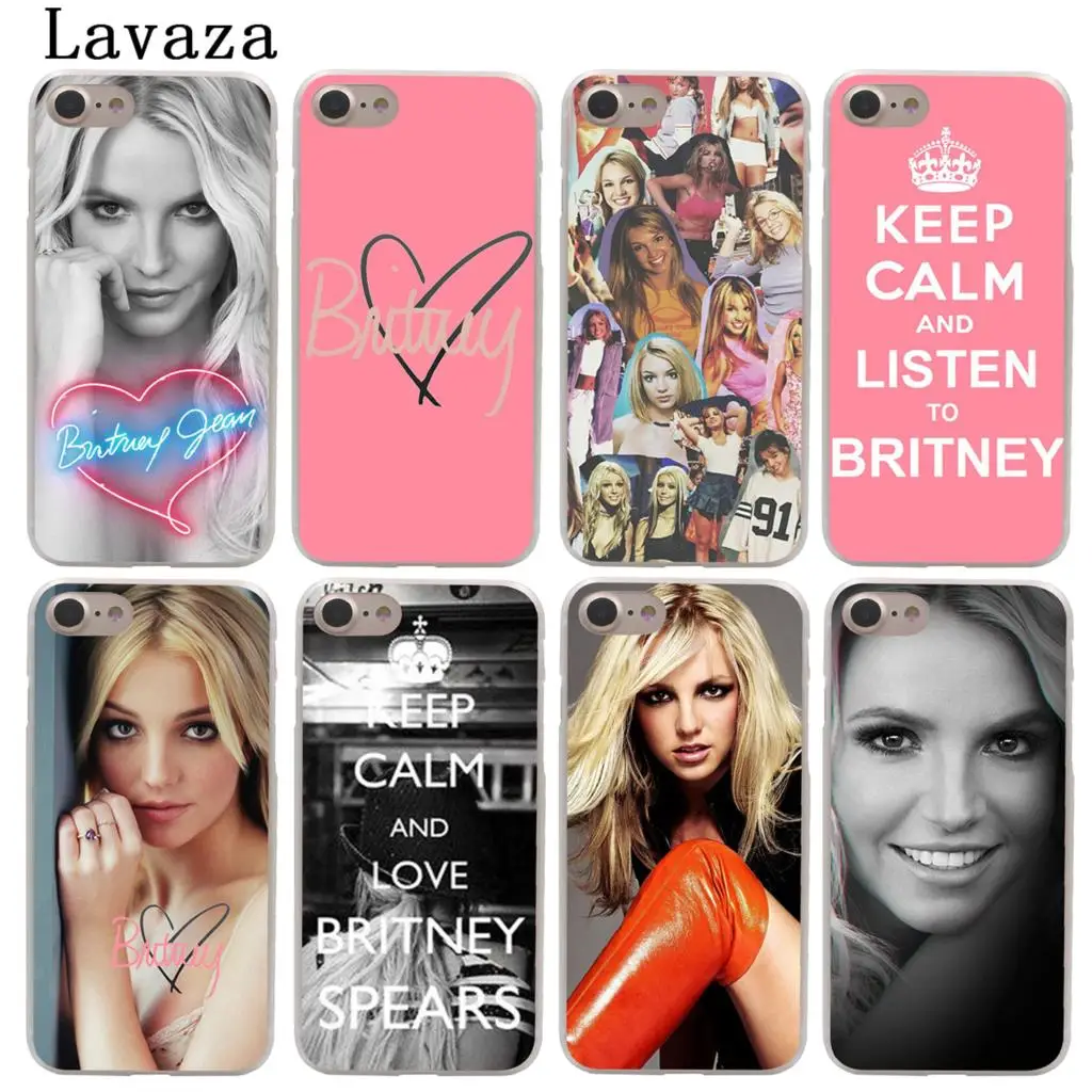 Жесткий чехол Lavaza Britney spares для iPhone XR X 11 Pro XS Max 7 8 6S 5 5S SE 4S 4 10