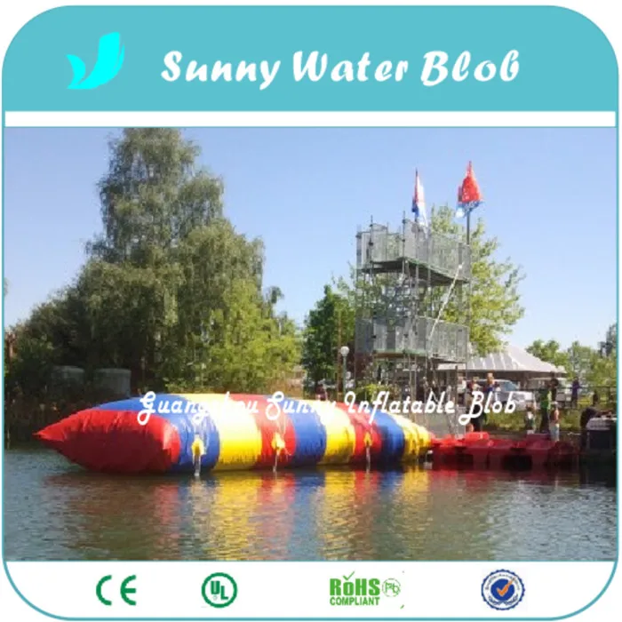 Бесплатная доставка 0 9 надувной водяной батут из ПВХ водный батут|water blob|blob jumpwater