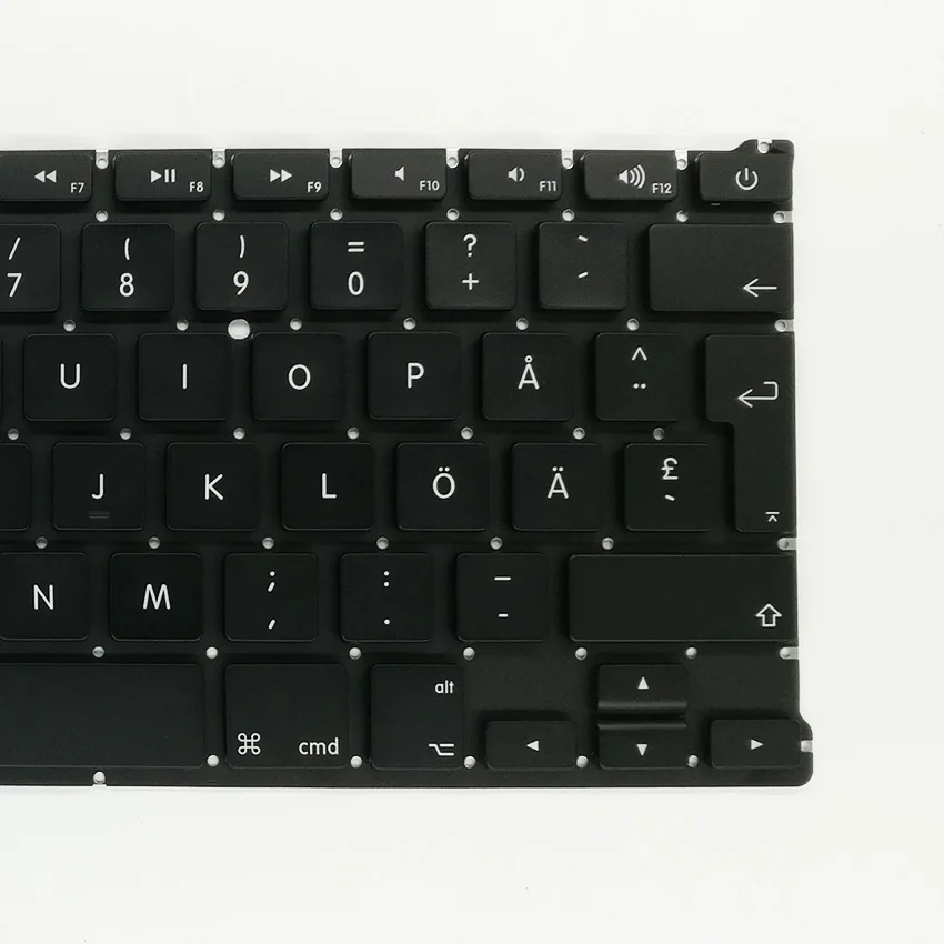 10 pcs New Swedish Keyboard with Backlight Backlit For Macbook Air 13&quot A1466 A1369 Sweden 2011-2017 | Компьютеры и офис