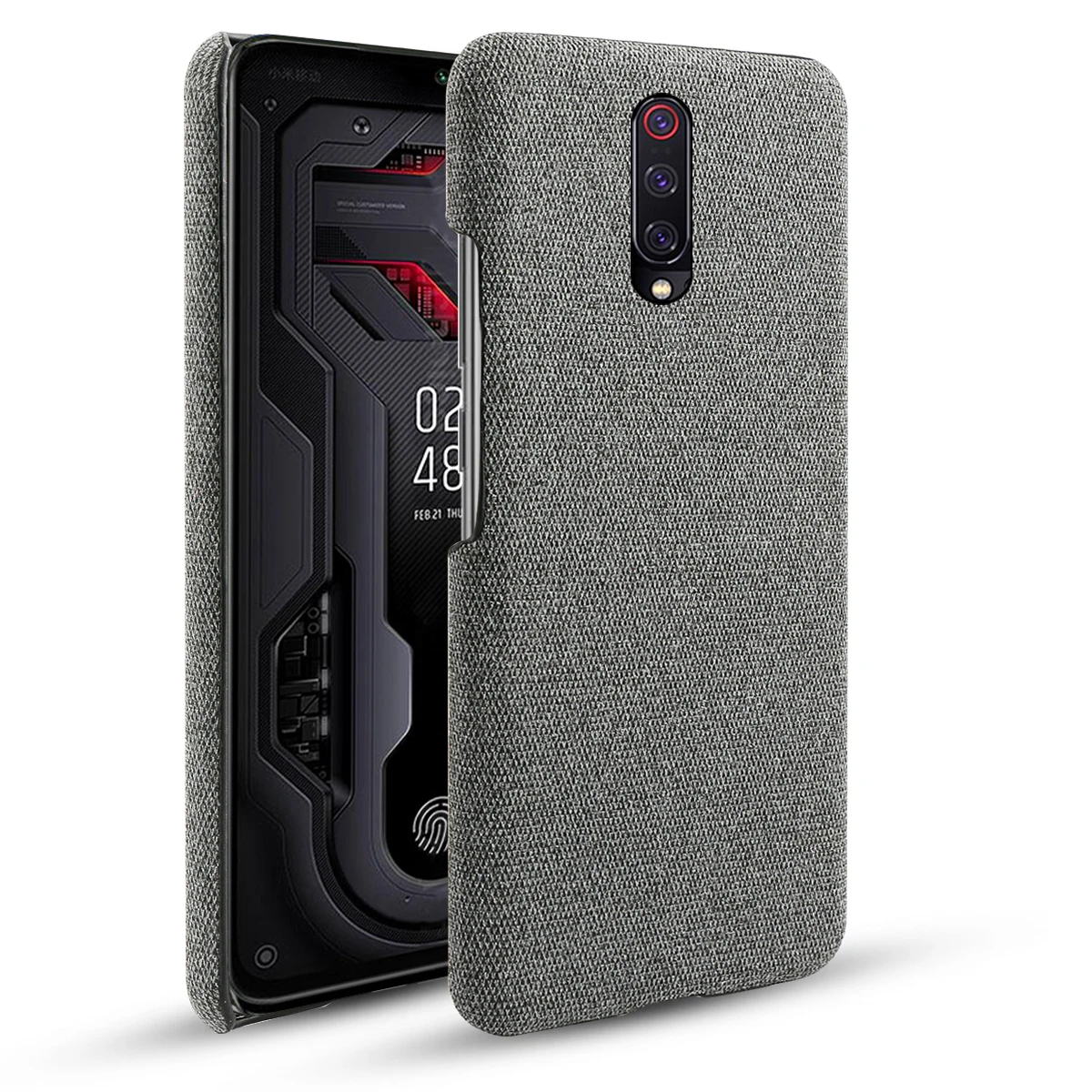 Для Xiaomi mi 9T mi 9T Pro Чехол Тонкий ретро не царапающийся тканый тканевый Жесткий Чехол для Xiaomi mi 9T mi 9T Pro Чехол