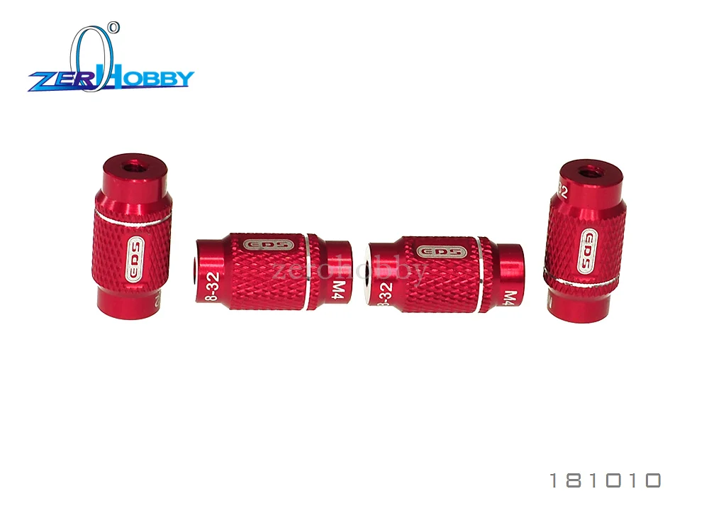 

ED181010 4mm & 3/32" ALU NUT FOR 1/10 SET-UP SYSTEM (4) TOOLS