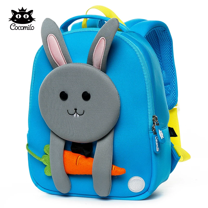 Рюкзак Cocomilo синий 3D с мультяшным кроликом | Багаж и сумки