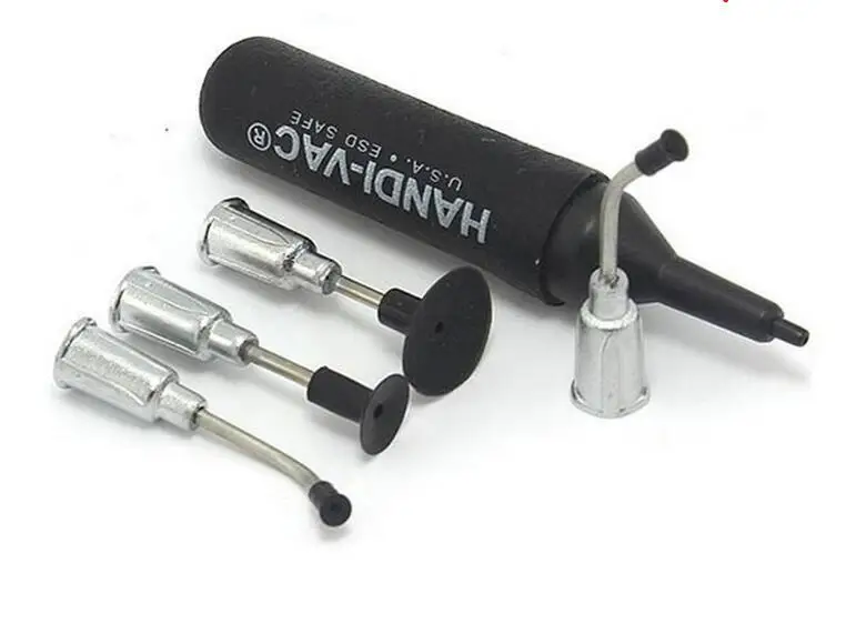 Вакуумный сборщик Handi-VAC антистатические мини SMT/SMD IC чип BGA вакуумный насос всасывающая ручка+ 4 различных сопла