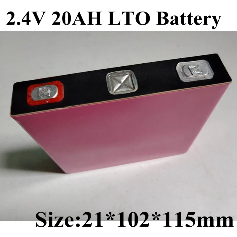 

Литий-титанат LTO 2,4 В, 20 Ач, 2,3 В, 20 Ач