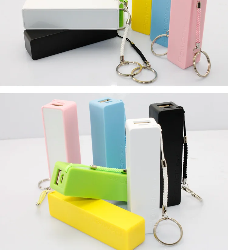white Мини внешний аккумулятор, 2600 мА/ч, парфюм, USB, внешний резервный аккумулятор, чехол, зарядное устройство, внешний аккумулятор для samsung, Xiaomi, для iPhone 5, 5S - Цвет: white