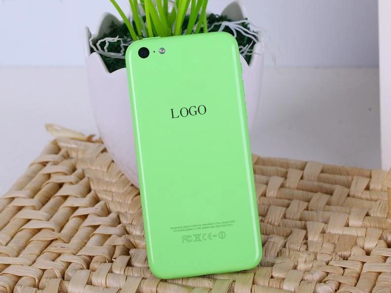 VIJIAR 4,0 'для iphone 5c чехол металлический знак встроенный Магнит чехол на заднюю панель мобильного телефона 4,0' для apple iphone 5c Чехол