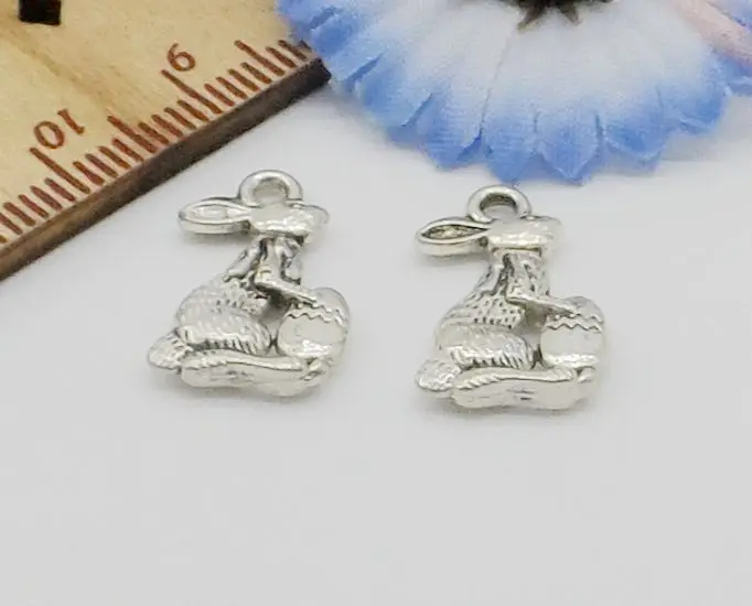 Бесплатная доставка оптовая продажа 200 шт. тибетский серебряный Пасхальный кулон