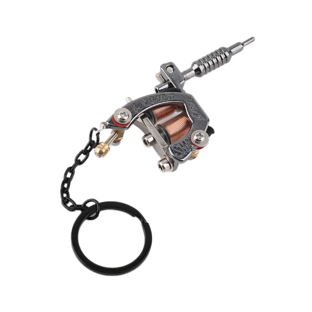 1pcs Mini portable tattoo machine tools bottle opener/key chain Handicraft collections easy to use | Красота и здоровье