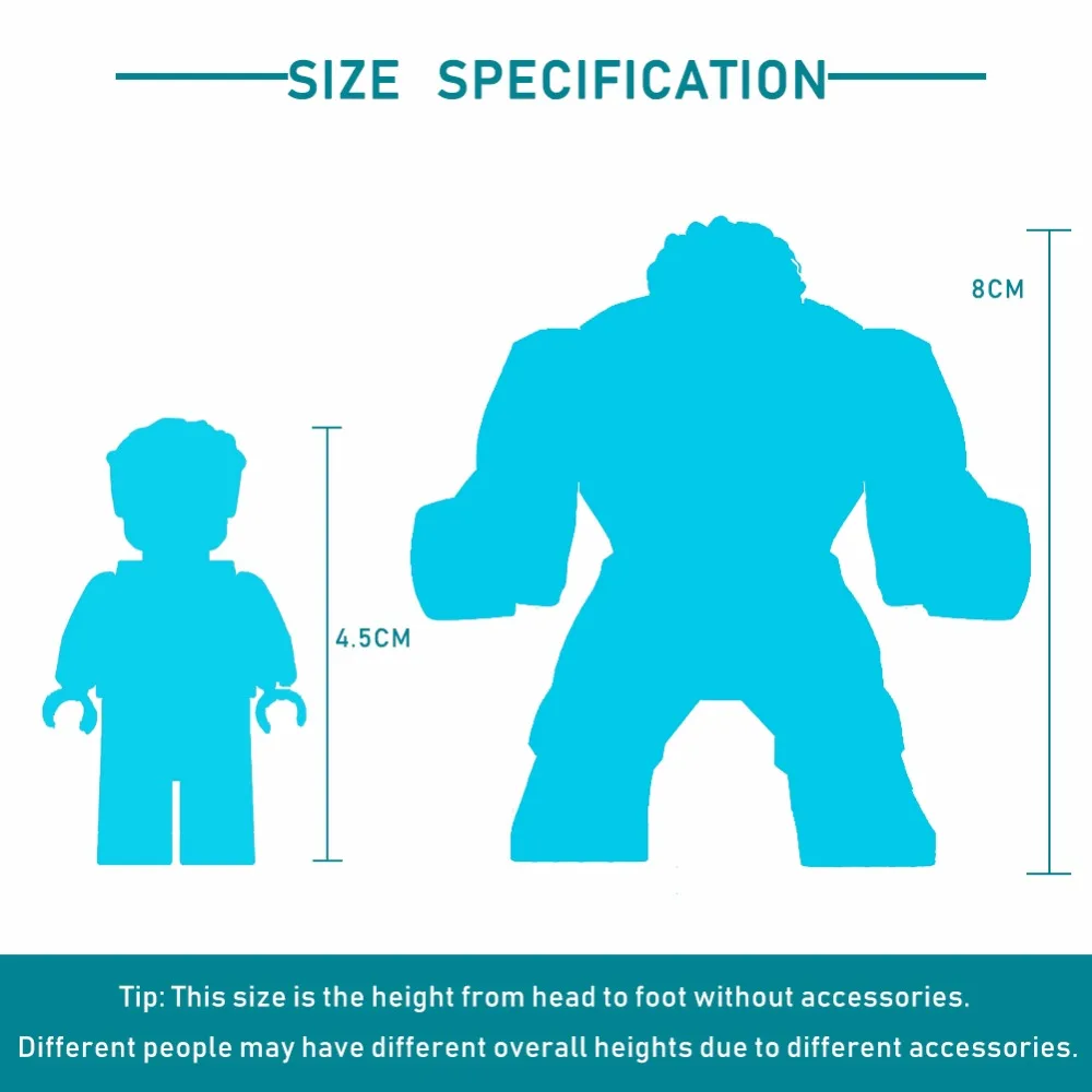 Avengers4 эндшпиль Марвел Капитан Халк танос Venom War Machine Фигурки Человека паука Legoing