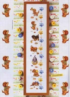 Высшее качество красивый и милый комплект для вышивки крестиком таблица высоты