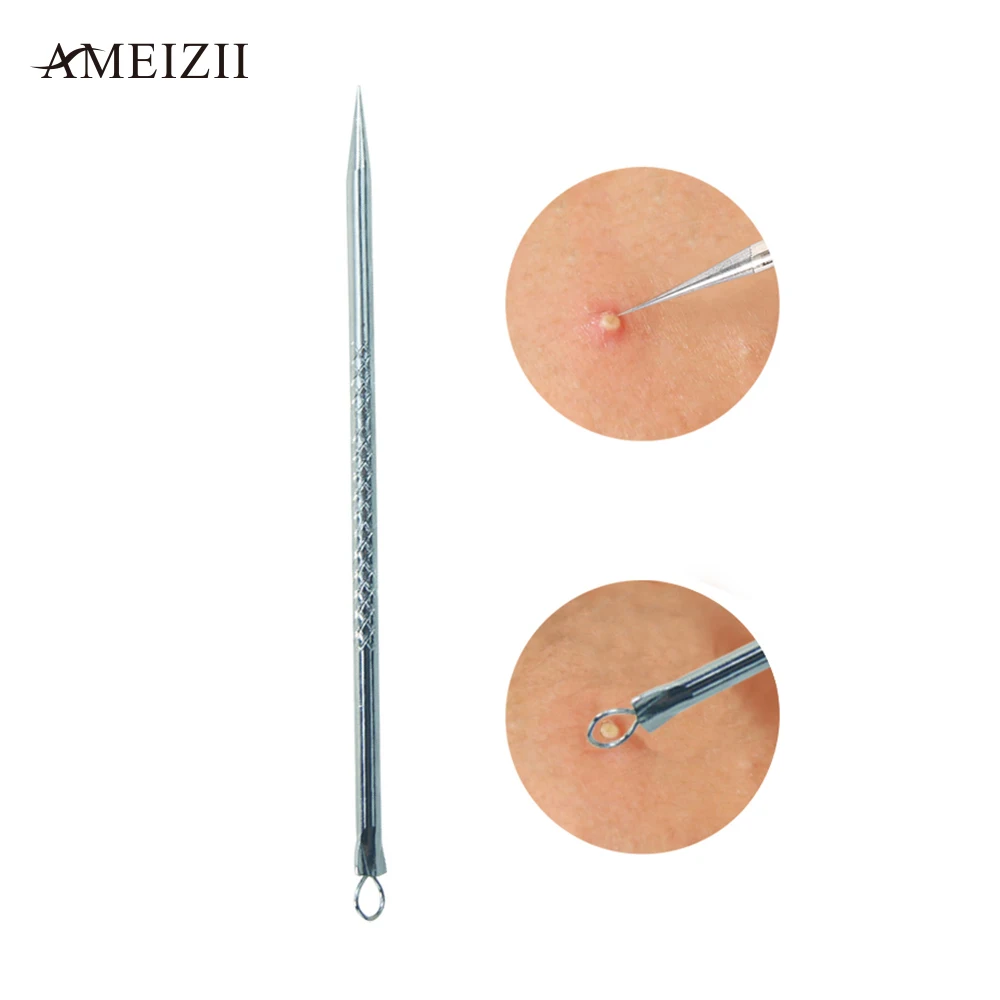 AMEIZII игла для удаления прыщей угрей инструмент комедона удаление пятен из