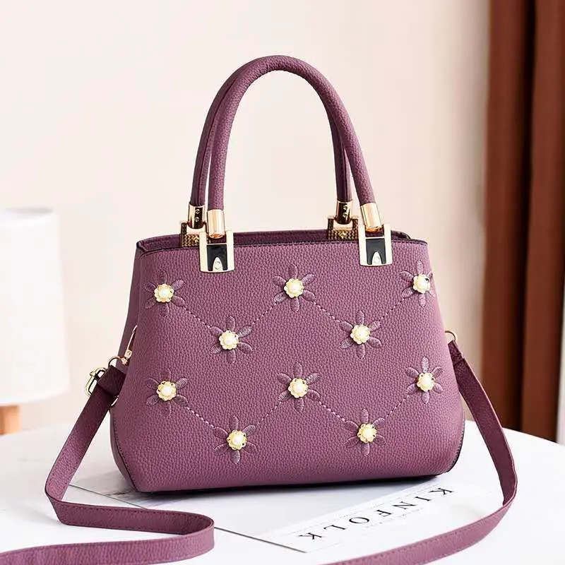 Женская кожаная сумка-тоут с цветными ракушками маленькие дамские сумочки