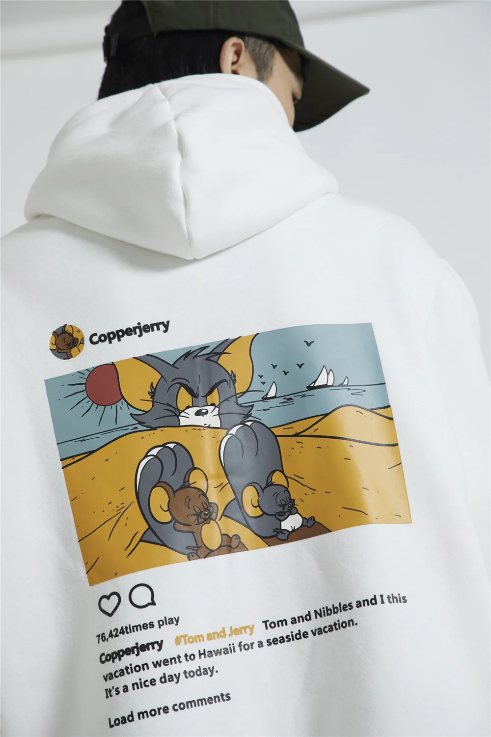 OSCN7 High Street плюс бархатные теплые толстовки мужские зимняя Японская уличная одежда Harajuku негабаритных толстовка с капюшоном мужские s W2097