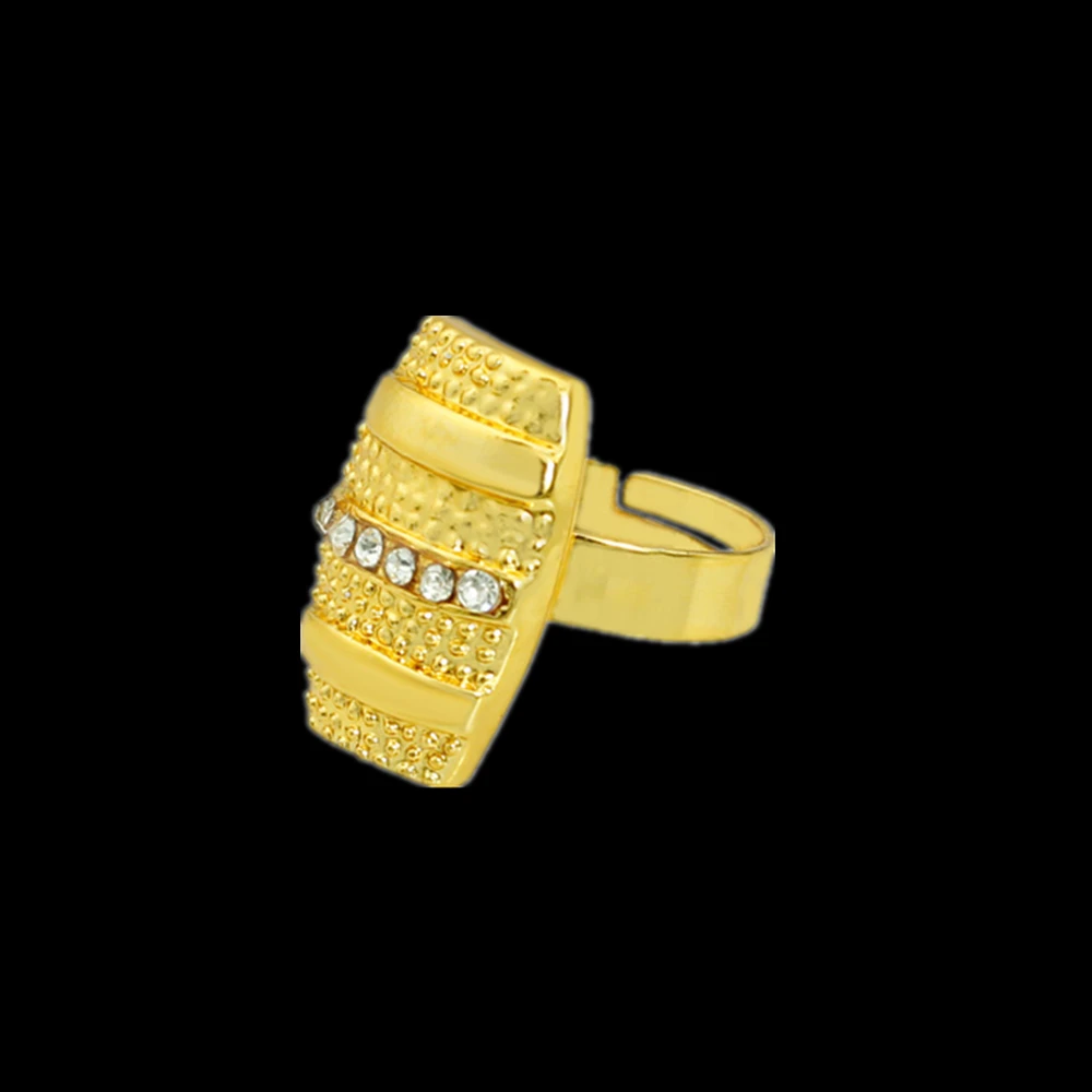 Дубай ювелирные наборы для женщин золотое ожерелье серьги шпильки кольцо желтое