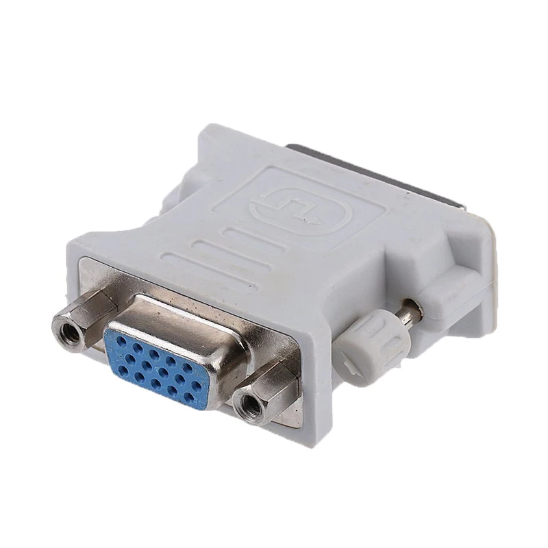 DVI 24 + 5 Pin папа к женскому VGA видео конвертер адаптер для ПК ноутбука