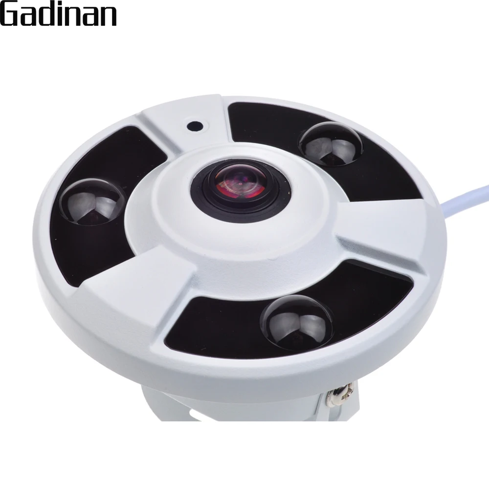 GADINAN AHD камера 2 Мп панорамный объектив 1 7 мм 360 степени камеры рыбий глаз AHDH 1080P Full HD