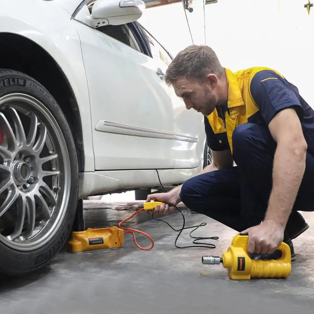 Mr Cartool 6T 12V 43 см автоматический гидравлический домкрат напольный подъемник