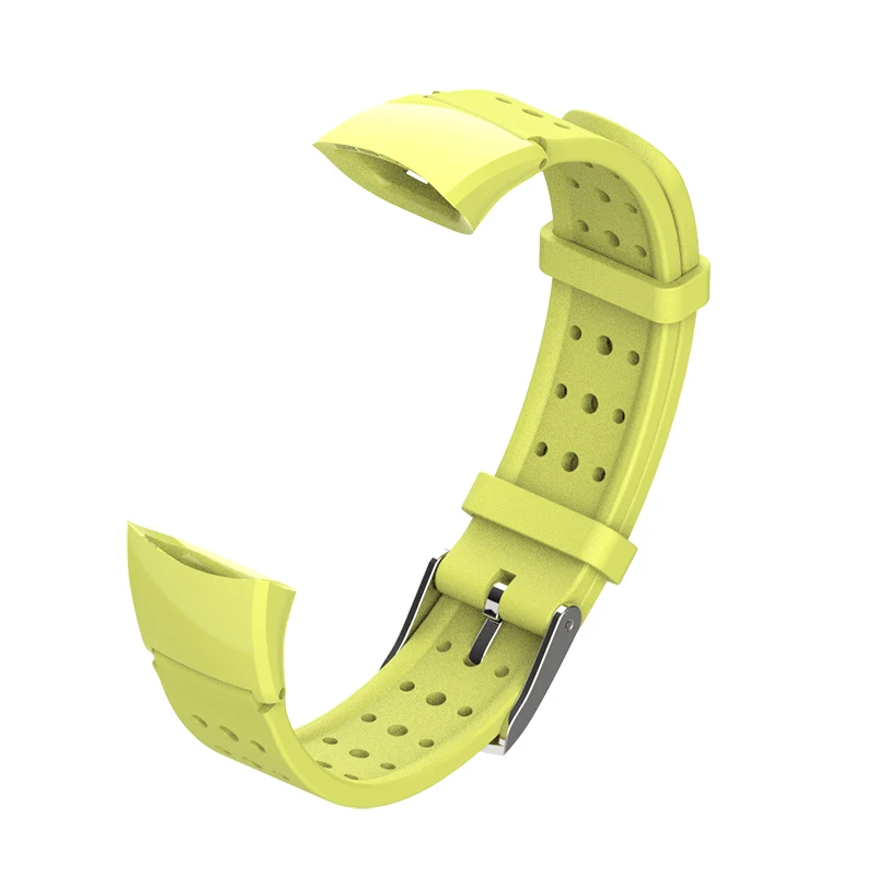 Grass Green Mijobs силиконовый ремешок для huawei Honor Band 4 5 стандартная версия Смарт-Браслет спортивный браслет для Correa Honor Band 4 5 - Цвет: Grass Green