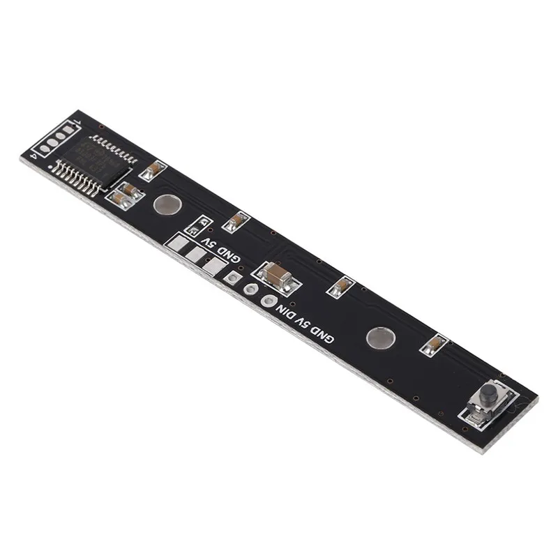 Matek красный зелёный Синий Светодиодная плата WS2812B w/MCU задсветильник с двумя
