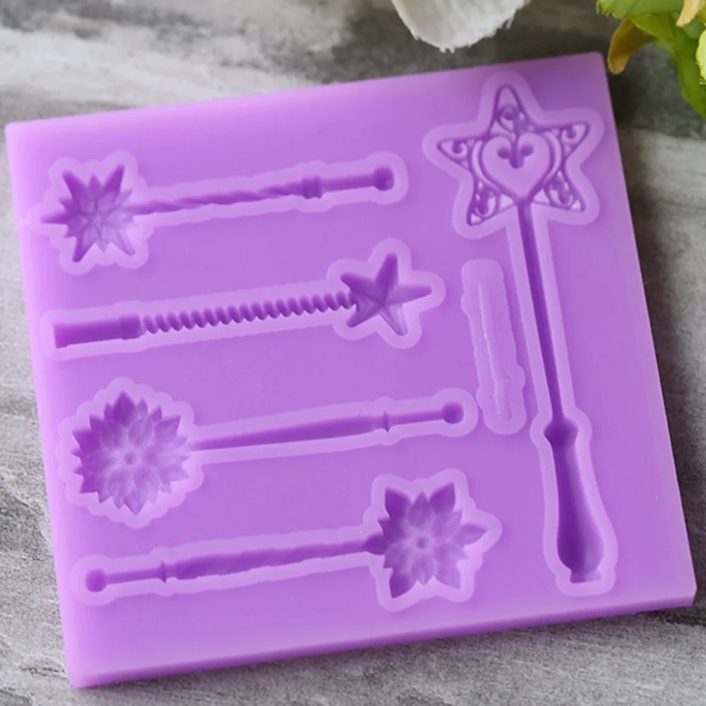 Yueyue Sugarcraft Волшебные силиконовые формы для торта детские конфет на день рождения