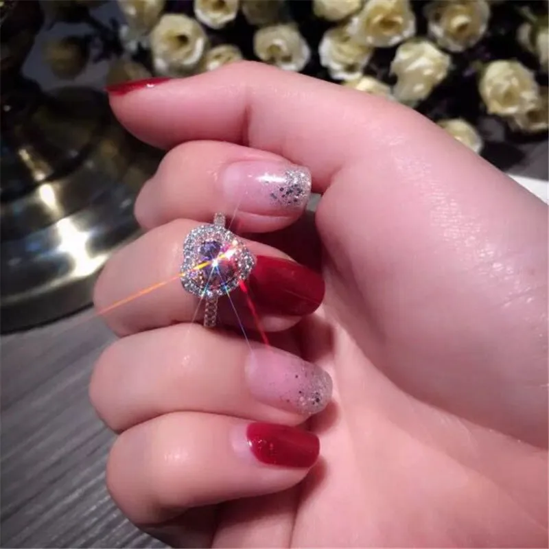 Женское кольцо из серебра 925 пробы с розовым топазом|ring for|rings for womenfine jewelry |