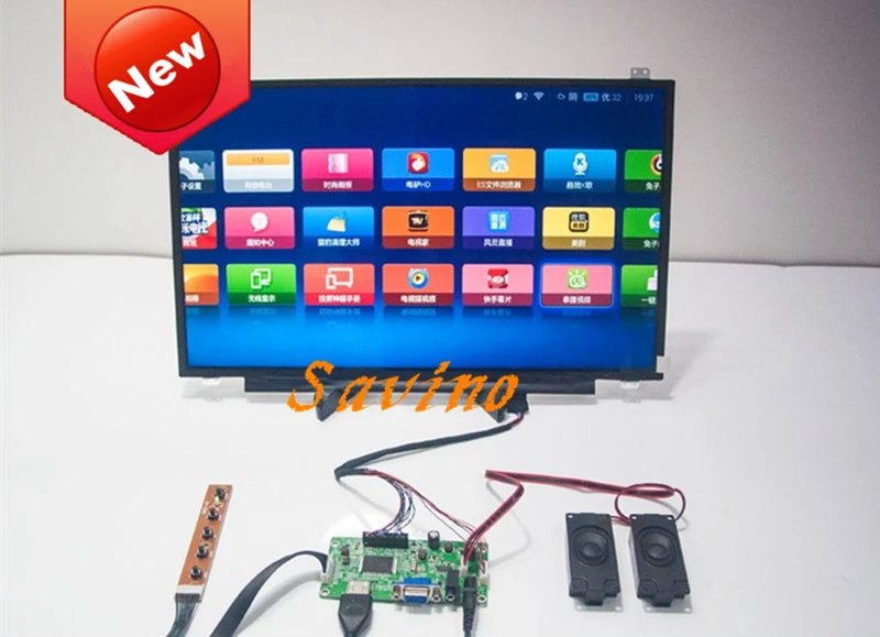 13,3 дюймов 1920*1080 ips экран для автомобиля Raspberry Pi 3 Xbox lcd модуль MP4 монитор HDMI привод плата Набор DIY 1080p светодиодный дисплей