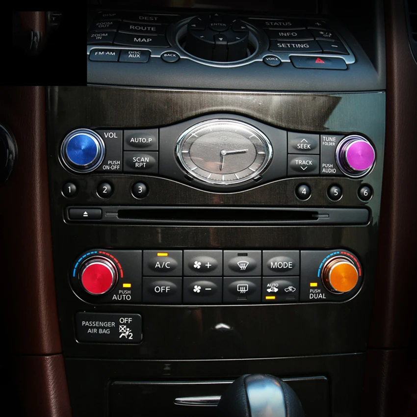 Аксессуары для салона автомобиля аудиоручка отделка ручка кондиционера