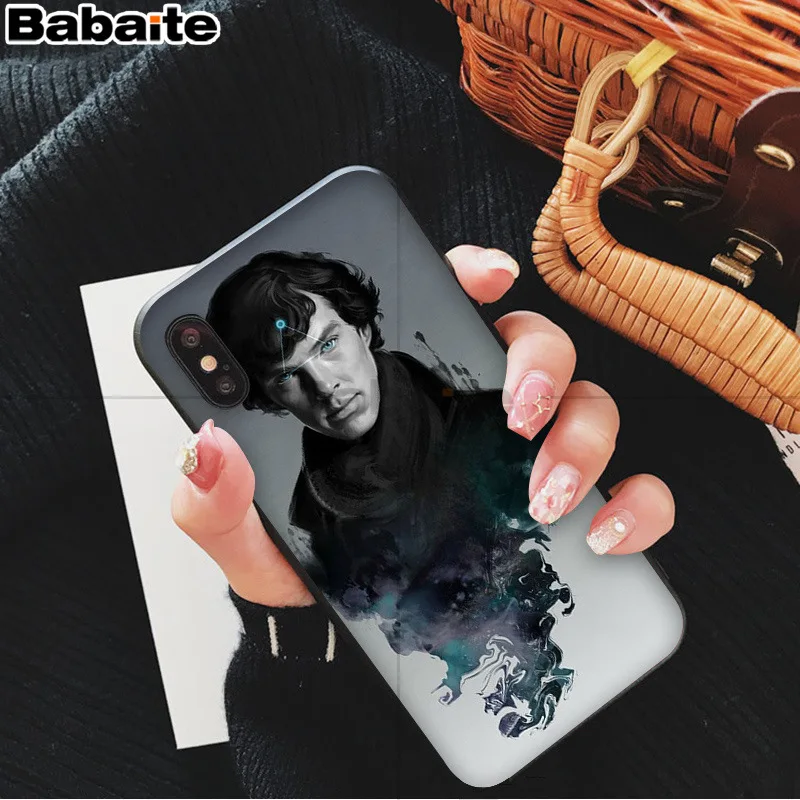 A12 Babaite 221B Шерлок Холмс Новинка чехол для телефона Fundas чехол для iPhone X XS MAX 6 6s 7 7plus 8 8Plus 5 5S SE XR - Цвет: A12