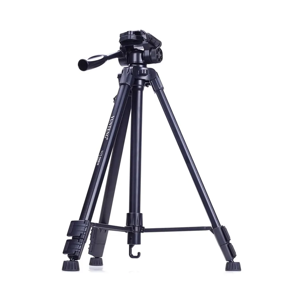 YUNTENG VCT 590 Портативный видео тренога для камеры с демпфирующая головка DSLR Камера s