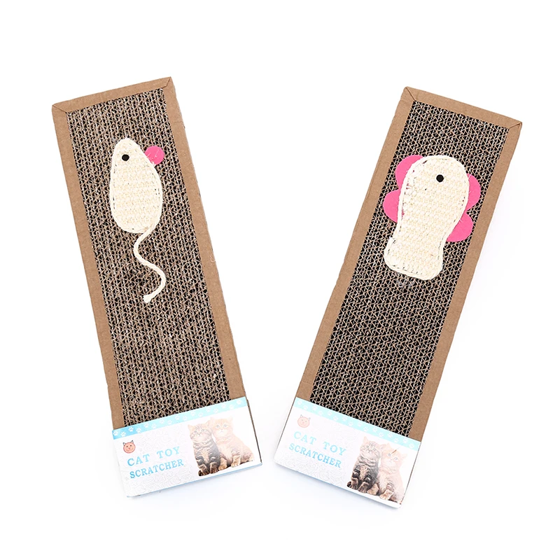 Обучающая игрушка для кошек мягкая кровать коврик забота о когтях игрушки котенок царапина доска коврик гофрированный скребок