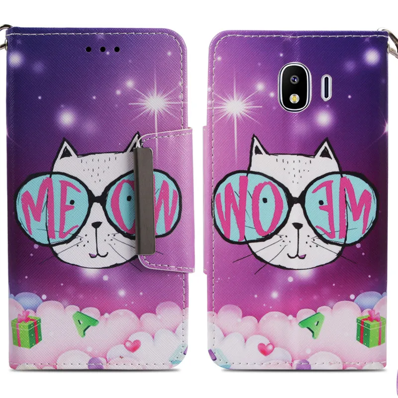 Wekays для samsung Galaxy J8 J800 милый мультфильм Кожа Fundas чехол для samsung Galaxy J4 J400 J6 J600 крышка случаях