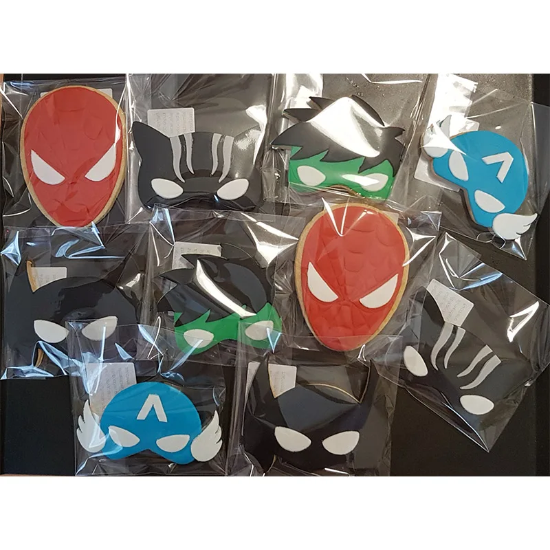 Супер маски героев серии печенья резаки на заказ 3D напечатанные помадки форма