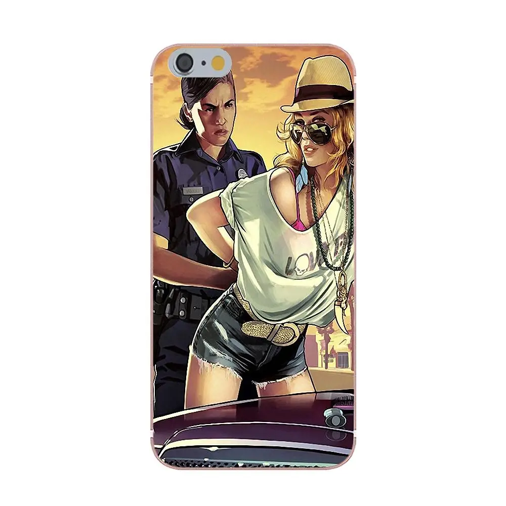 Мягкие чехлы из ТПУ чехол для Xiaomi Redmi 5 4A 3 3S Pro Mi4 Mi4i Mi5 Mi5S Mi Max Mix 2 Note 4 Plus Grand Theft Auto Gta